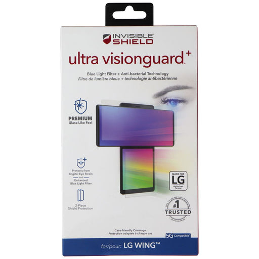 ZAGG InvisibleShield (Ultra VisionGuard+) Screen Protector for LG Wing - Just $9.95! Shop now at Retro Gaming of Denver