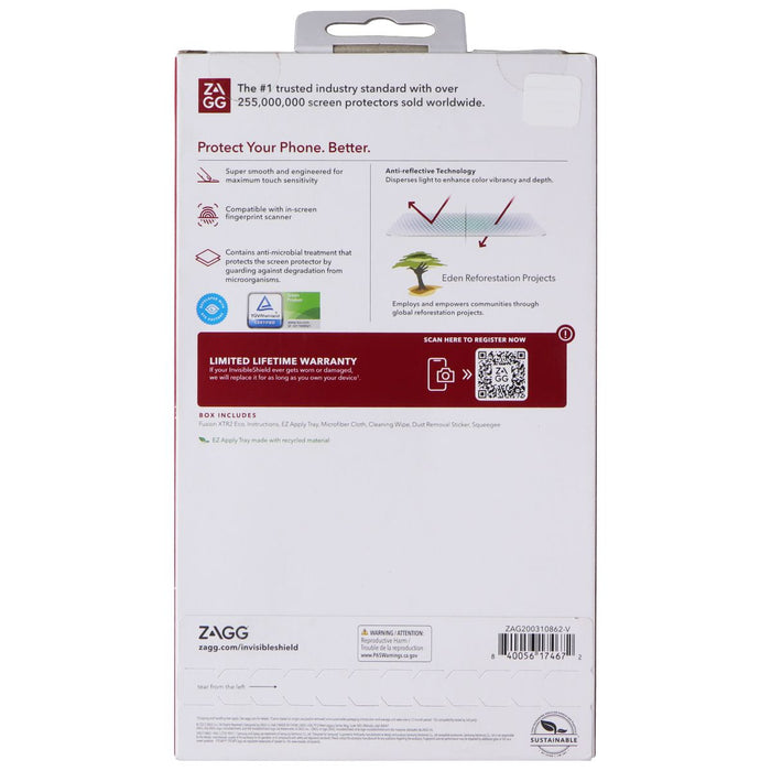 ZAGG Invisible Shield Fusion XTR2 Eco Screen Protector for Samsung Galaxy S23+ - for just $8.96! 