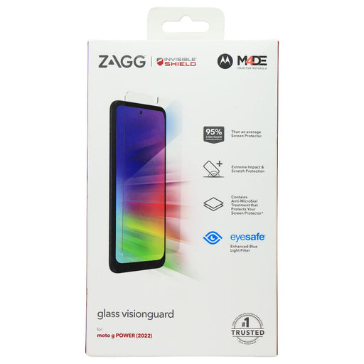 ZAGG InvisibleShield Glass Visionguard Screen Protector for Moto G Power (2022) - for just $5.99! 