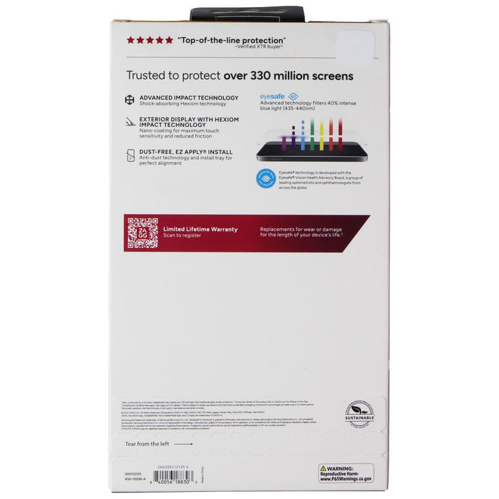ZAGG Invisible Shield XTR2 Screen Protector for Samsung Galaxy Z Fold5 - for just $8.99! 