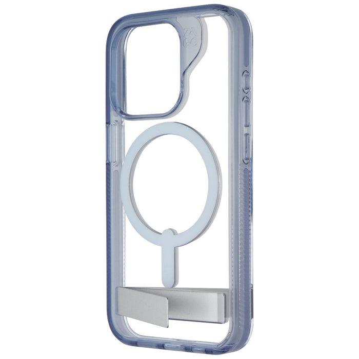 ZAGG Santa Cruz Snap with Kickstand Ultra Slim Case for iPhone 15 Pro Blue/Clear - for just $11.78! 