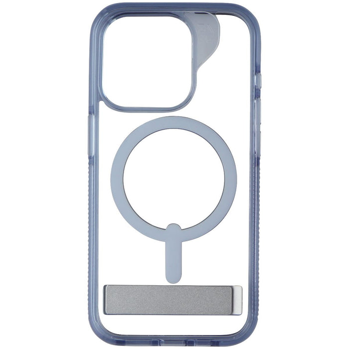 ZAGG Santa Cruz Snap with Kickstand Ultra Slim Case for iPhone 15 Pro Blue/Clear - for just $11.78! 