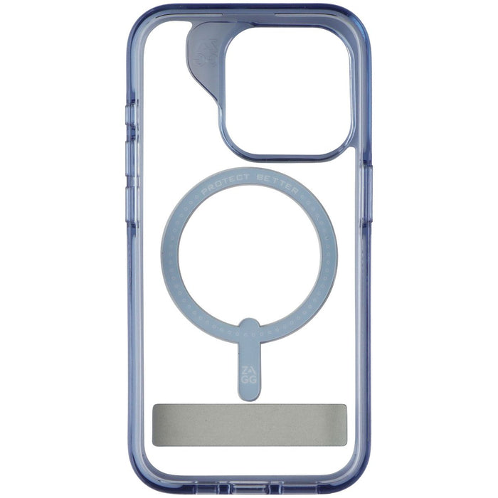 ZAGG Santa Cruz Snap with Kickstand Ultra Slim Case for iPhone 15 Pro Blue/Clear - Just $17.96! Shop now at Retro Gaming of Denver