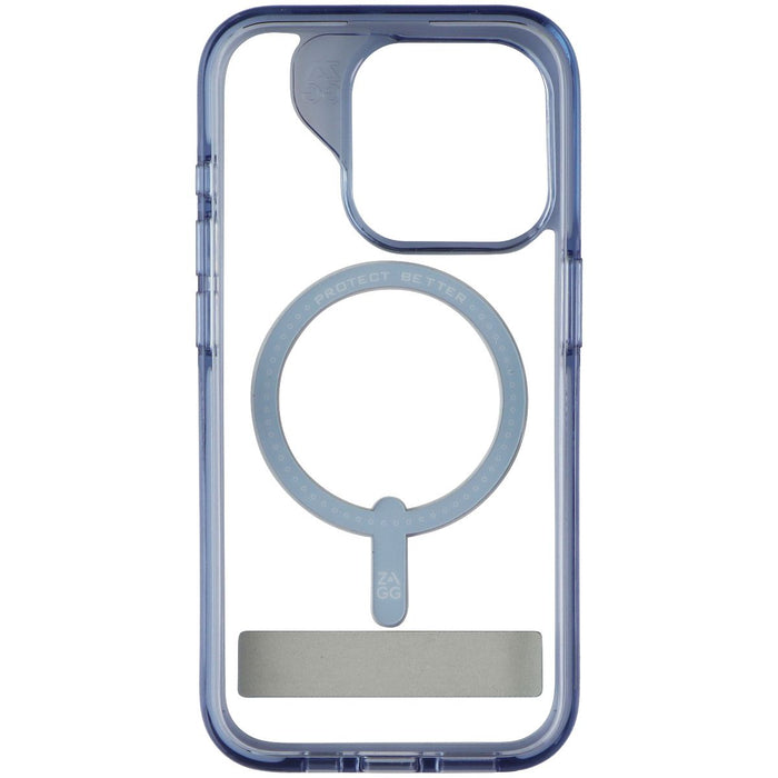 ZAGG Santa Cruz Snap with Kickstand Ultra Slim Case for iPhone 15 Pro Blue/Clear - for just $11.78! 