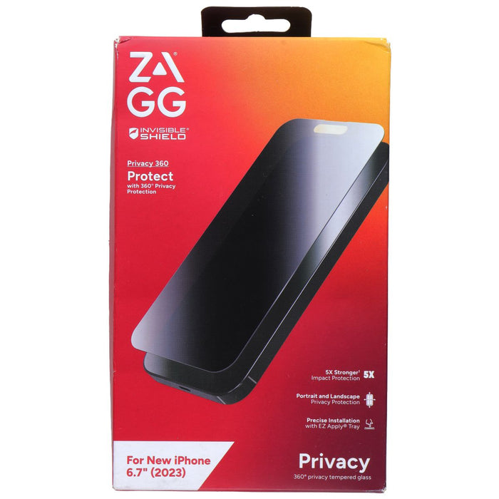 ZAGG Invisible Shield Privacy 360 Protect Screen Protector for iPhone 15 Plus - for just $16.19! 