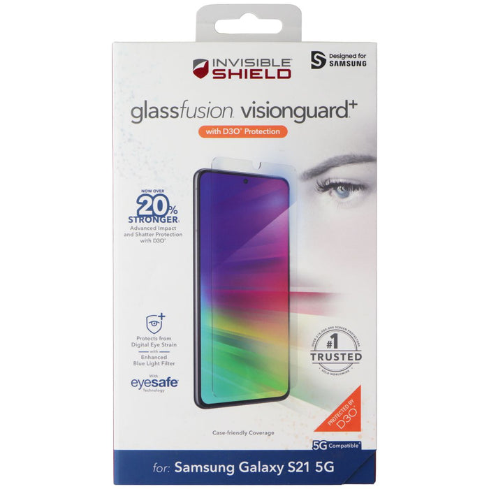 ZAGG InvisibleShield (GlassFusion VisionGuard+) Screen for Galaxy S21 5G - Clear - Just $5.99! Shop now at Retro Gaming of Denver