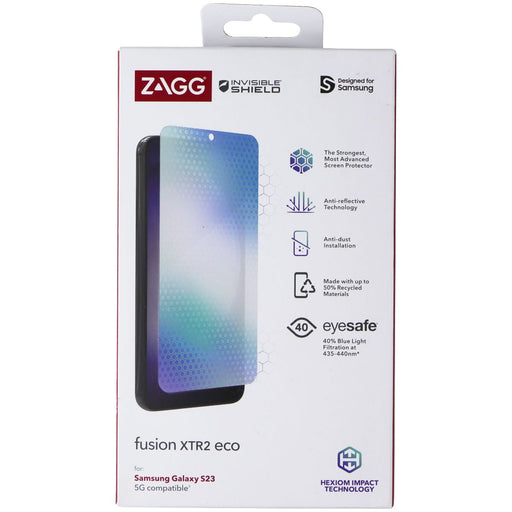 ZAGG InvisibleShield Fusion XTR2 Eco Screen Protector for Samsung Galaxy S23 - for just $9.95! 