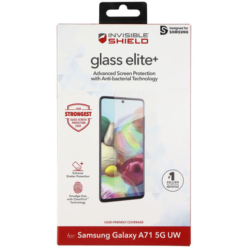 ZAGG InvisibleShield (Glass Elite+) for Samsung Galaxy A71 5G UW - Clear - for just $9.95! 