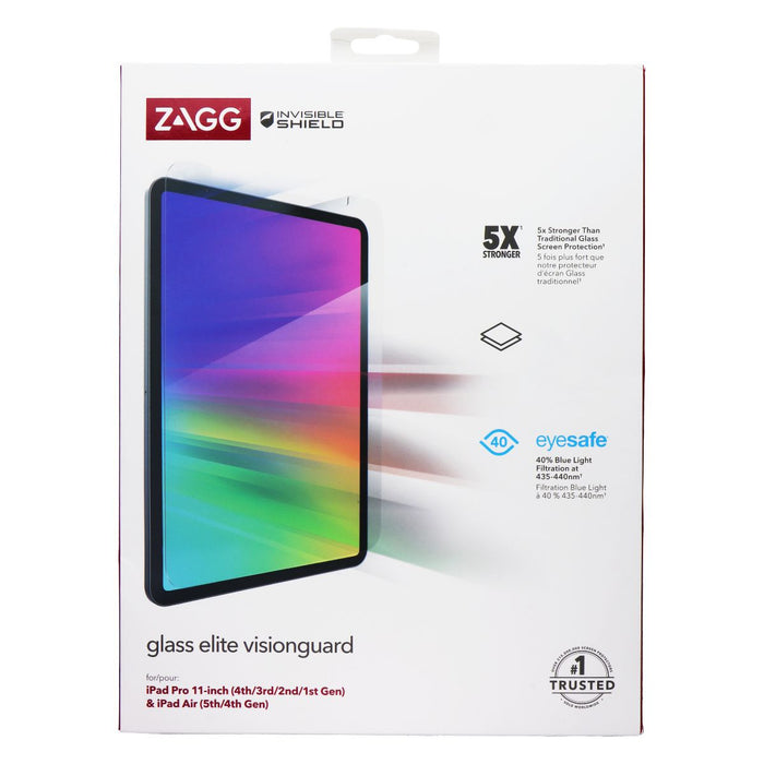 ZAGG Glass Elite VisionGuard for iPad Pro 11-inch (Gen 4/3/2/1) & Air (Gen 5/4) - Just $19.67! Shop now at Retro Gaming of Denver