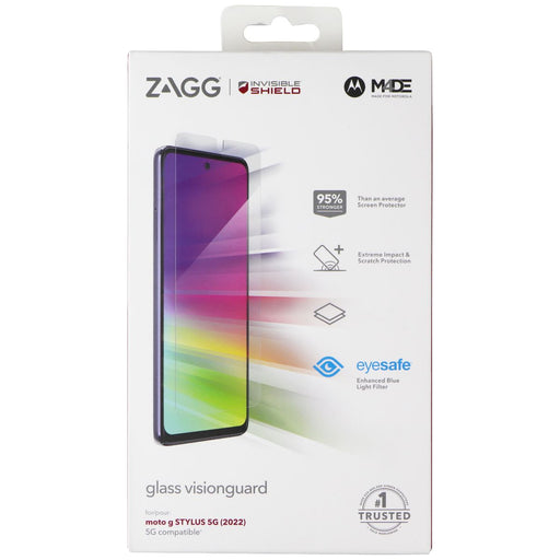 ZAGG InvisibleShield Glass Visionguard Screen for Moto G Stylus 5G (2022) - Just $9.95! Shop now at Retro Gaming of Denver