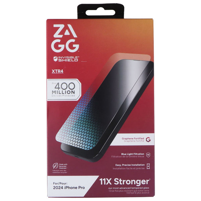 ZAGG Invisible Shield (Glass XTR4) Screen Protector for Apple iPhone 16 Pro - for just $19.95! 