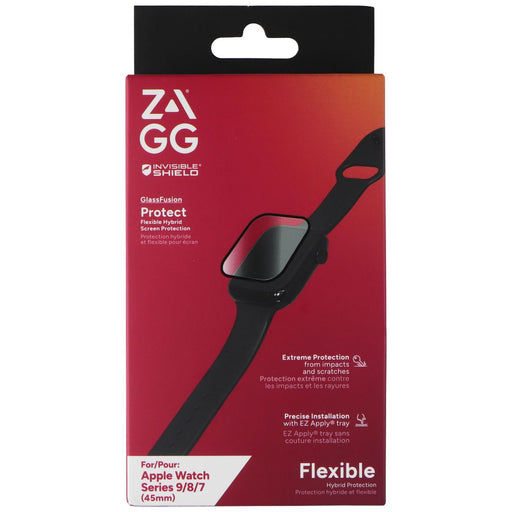 ZAGG Invisible Shield GlassFusion Screen Protector For Apple Watch 9/8/7 (45mm) - for just $12.59! 