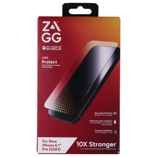 ZAGG InvisibleShield (Glass XTR3) Screen Protector for iPhone 15 Pro - Clear - for just $9.99! 