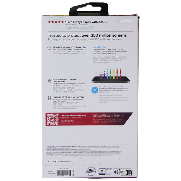 ZAGG Invisible Shield Fusion XTR3 Screen Protector for Samsung Galaxy S24+ - for just $6.44! 