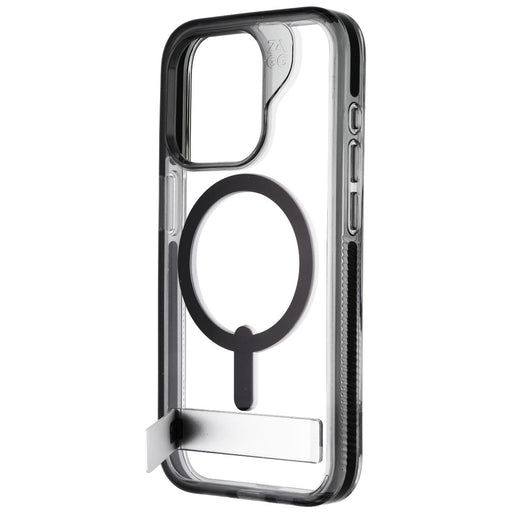 ZAGG Santa Cruz Snap Kickstand Case for MagSafe for iPhone 15 Pro - Black/Clear - for just $5.99! 