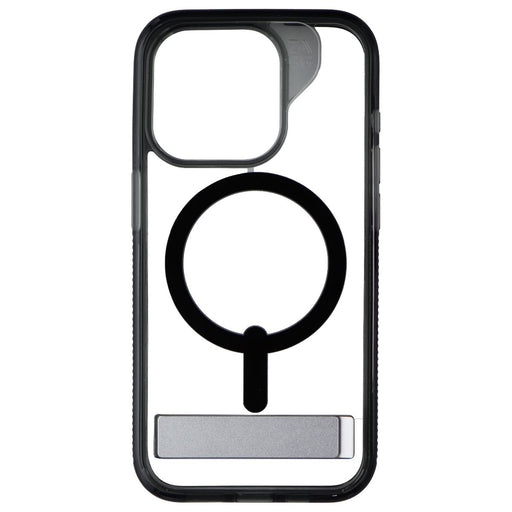 ZAGG Santa Cruz Snap Kickstand Case for MagSafe for iPhone 15 Pro - Black/Clear - for just $5.99! 