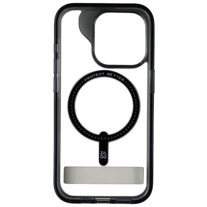 ZAGG Santa Cruz Snap Kickstand Case for MagSafe for iPhone 15 Pro - Black/Clear - Just $11.80! Shop now at Retro Gaming of Denver