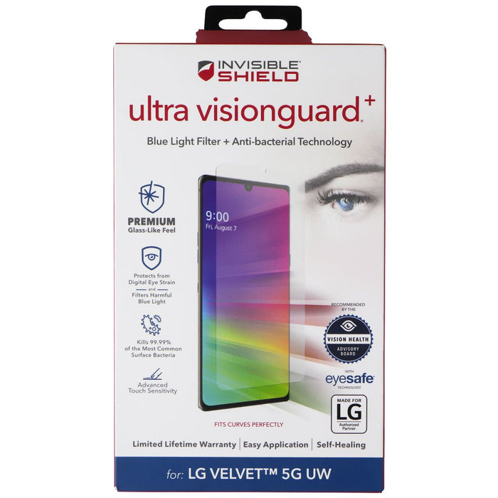 ZAGG InvisibleShield (Ultra VisionGuard+) Screen Protector for LG Velvet 5G UW - for just $5.99! 
