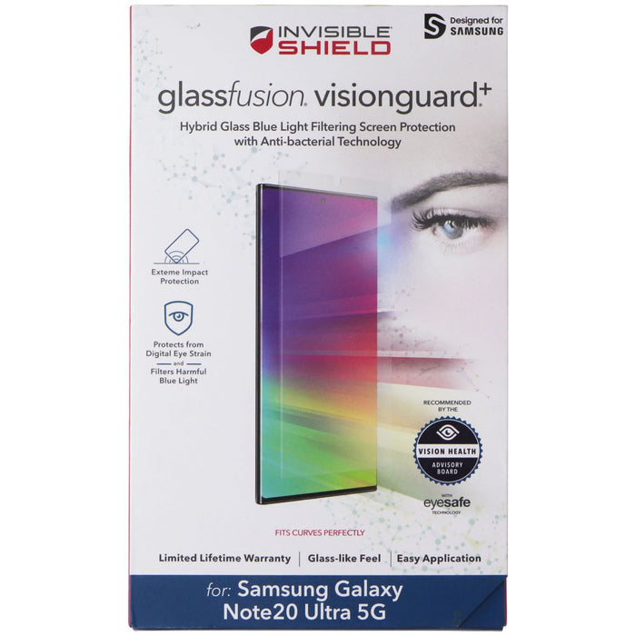 ZAGG (Glassfusion Visionguard+) Screen Protector for Galaxy Note20 Ultra 5G - Just $12.95! Shop now at Retro Gaming of Denver