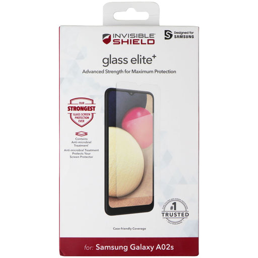 ZAGG InvisibleShield (Glass Elite+) Tempered Glass for Galaxy A02s - Clear - for just $9.95! 