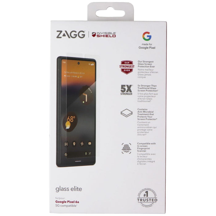 ZAGG InvisibleShield (Glass Elite) Screen Protector for Google Pixel 6a - Clear - Just $9.95! Shop now at Retro Gaming of Denver