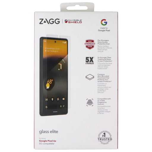ZAGG InvisibleShield (Glass Elite) Screen Protector for Google Pixel 6a - Clear - for just $5.99! 