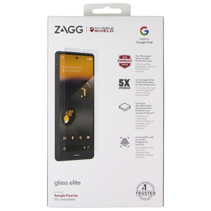 ZAGG InvisibleShield (Glass Elite) Screen Protector for Google Pixel 6a - Clear - for just $5.99! 
