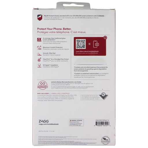 ZAGG InvisibleShield (Glass Elite) Screen Protector for Google Pixel 6a - Clear - for just $5.99! 