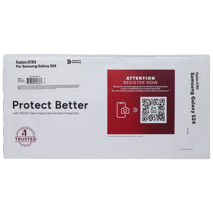 ZAGG Fusion XTR3 Screen Protector for Samsung Galaxy S24 - for just $26.96! 