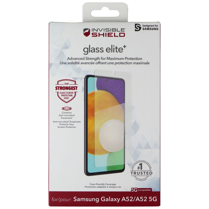 ZAGG InvisibleShield Glass Elite Plus Screen Protector for Galaxy A52 5G - Just $14.95! Shop now at Retro Gaming of Denver