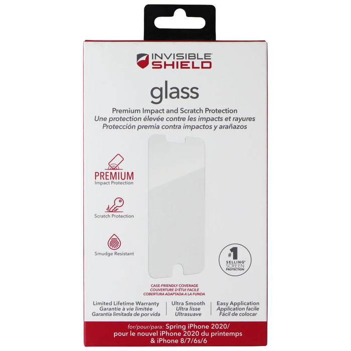 ZAGG Invisible Shield Glass Protector for Apple iPhone SE 2nd Gen/8/7/6s/6 - for just $9.99! 