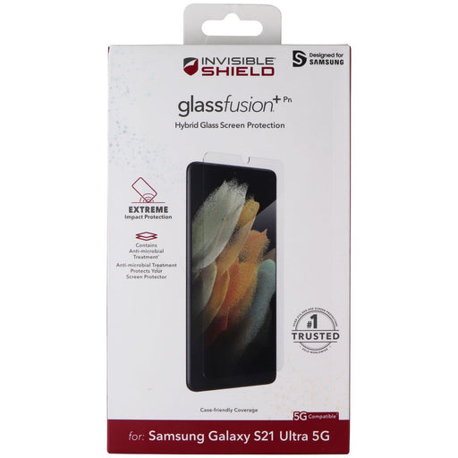 ZAGG InvisibleShield (GlassFusion+) Hybrid Glass for Galaxy S21 Ultra 5G - Clear - Just $17.95! Shop now at Retro Gaming of Denver