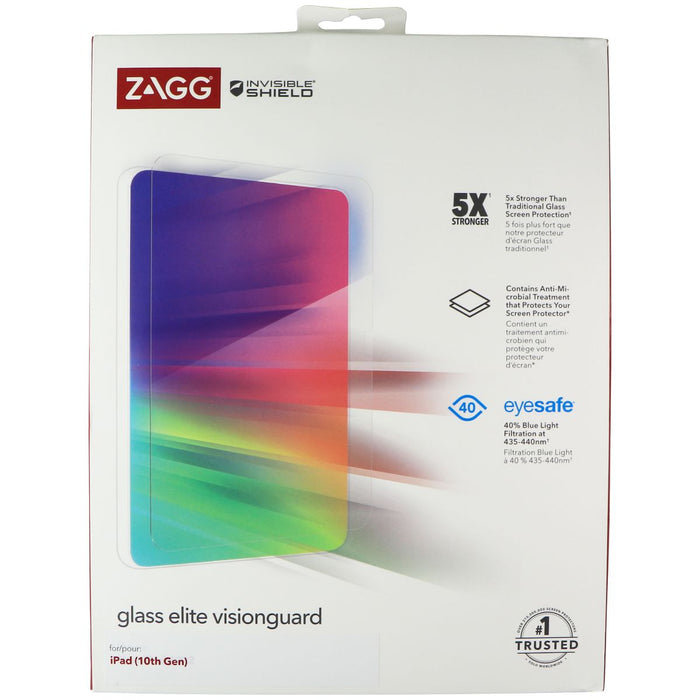 ZAGG InvisibleShield Glass Elite Visionguard Screen Protector for iPad 10th Gen - for just $13.99! 