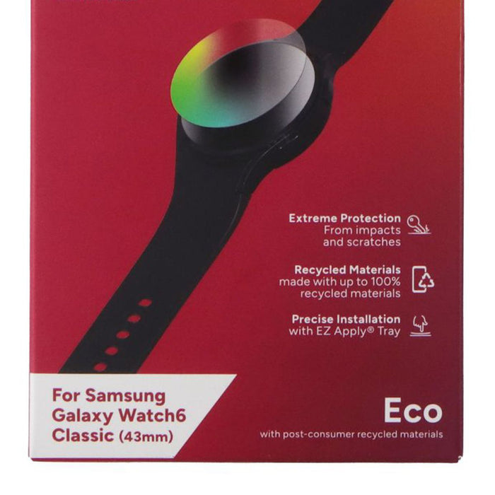 ZAGG InvisibleShield Fusion Eco Protect for Samsung Galaxy Watch6 Classic (43mm) - Just $8.96! Shop now at Retro Gaming of Denver