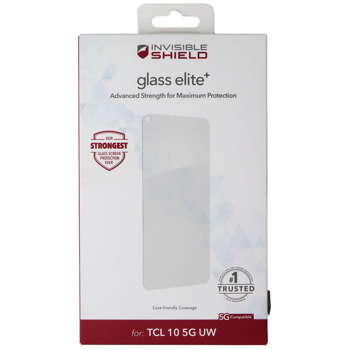 ZAGG InvisibleShield Glass Elite+ Screen Protector for TCL 10 5G UW - Clear - Just $9.95! Shop now at Retro Gaming of Denver