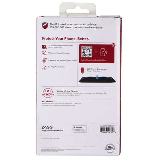 ZAGG (Glass Elite Privacy 360) Protector for Apple iPhone 13 mini - Privacy - for just $5.99! 