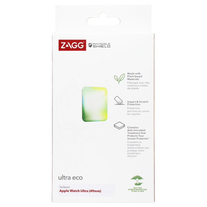 ZAGG InvisibleShield Ultra Eco Screen Protector for Apple Watch Ultra (49mm) - for just $6.95! 