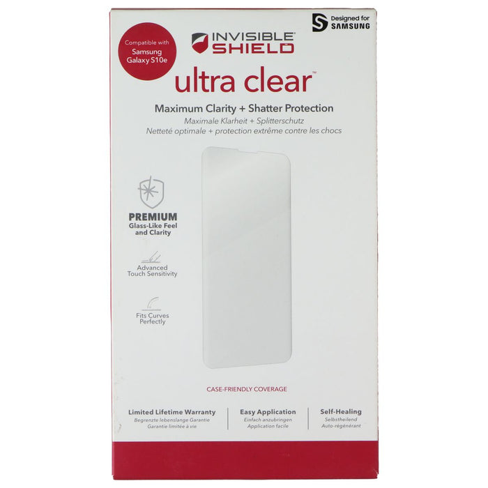 Zagg Invisible Shield Ultra Clear Screen Protector for Samsung Galaxy S10e - for just $6.47! 
