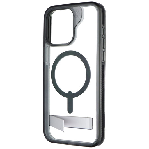 ZAGG Santa Cruz Snap with Kickstand Case for iPhone 15 Pro Max - Clear/Black - Just $12.14! Shop now at Retro Gaming of Denver