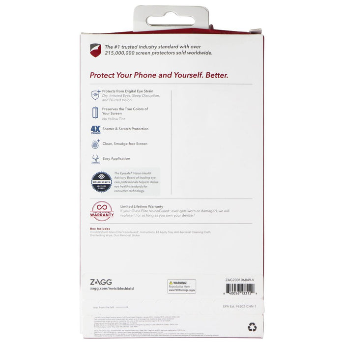 ZAGG (Glass Elite VisionGuard+) Screen Protector for Google Pixel 4a (5G) UW - for just $9.99! 