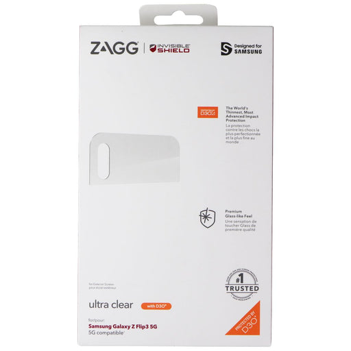 ZAGG InvisibleShield Ultra Clear Screen Protector for Galaxy Z Flip3 5G - Clear - Just $5.99! Shop now at Retro Gaming of Denver