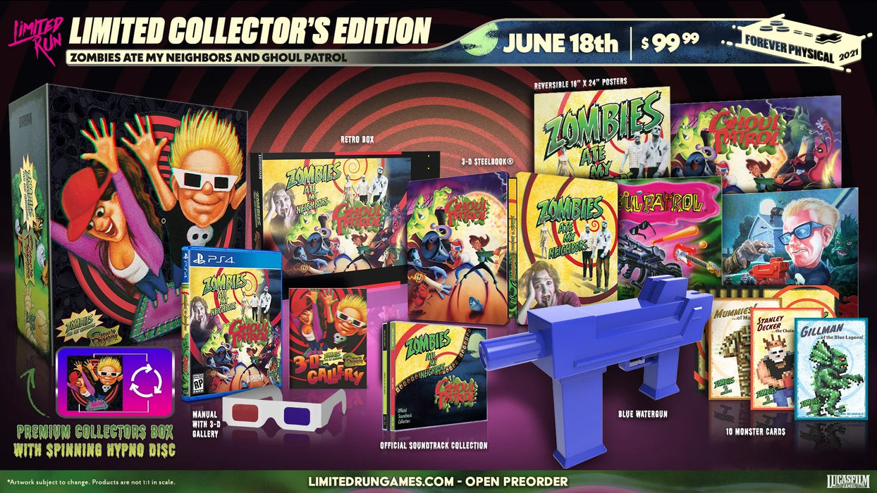 Zombies Ate My Neighbors + Ghoul Patrol Collector's Edition (PlayStation 4) - for just $0! 