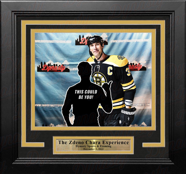 Zdeno Chara Boston Bruins Photo-Op Frame Kit (December 3, 2022) - for just $29.99! 
