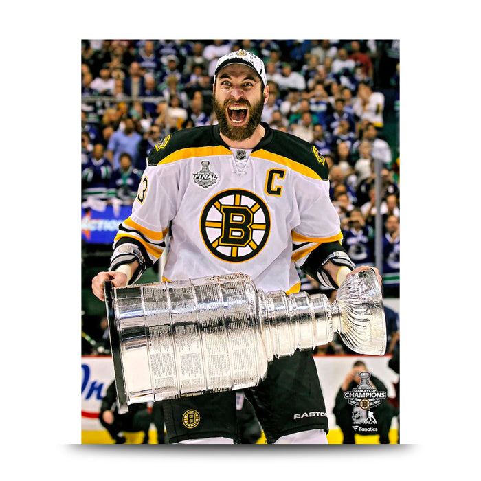 Zdeno Chara Hoists The Stanley Cup Boston Bruins Hockey Photo - for just $9.99! 