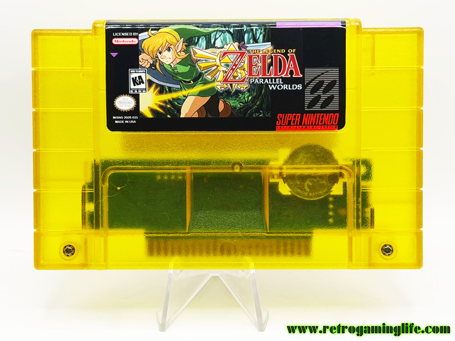 The Legend of Zelda: Parallel Worlds –SNES Reproduction Cartridge - for just $39.99! 