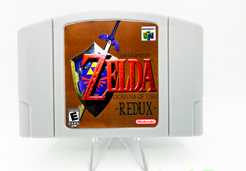 The Legend of Zelda: Ocarina of Time Redux Nintendo 64 Reproduction - for just $39.99! 