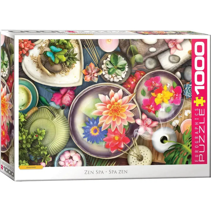 Zen Spa 1000 Piece Jigsaw Puzzle Eurographics - for just $21.99! 