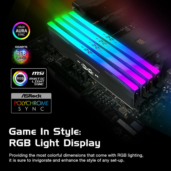Silicon Power Zenith RGB DDR4 3600MT/s (PC4 28800) 16GB(2x8GB) Dual Pack 1.35V Desktop Unbuffered DIMM - for just $150.97! 