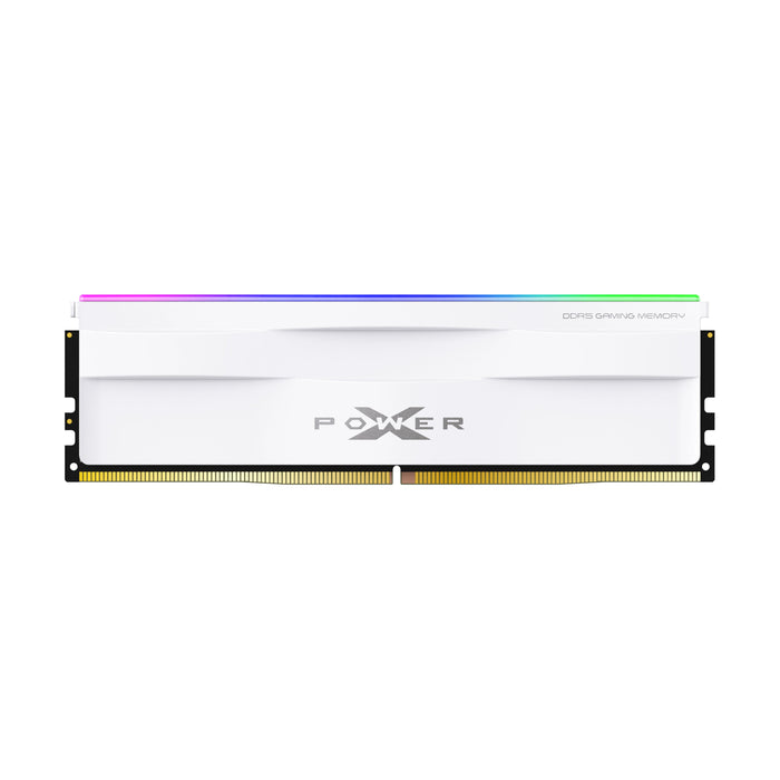 Silicon Power Zenith RGB DDR5 6000MT/s (PC5-48000) CL30 32GB(2x16GB)-64GB(2x32GB) AMD Expo/Intel XMP 3.0 Dual Pack 1.35V Desktop Unbuffered DIMM [White] - for just $395.97! 