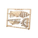 Zeppelin 2.5D Wood Model Kit UGEARS - for just $26.99! 